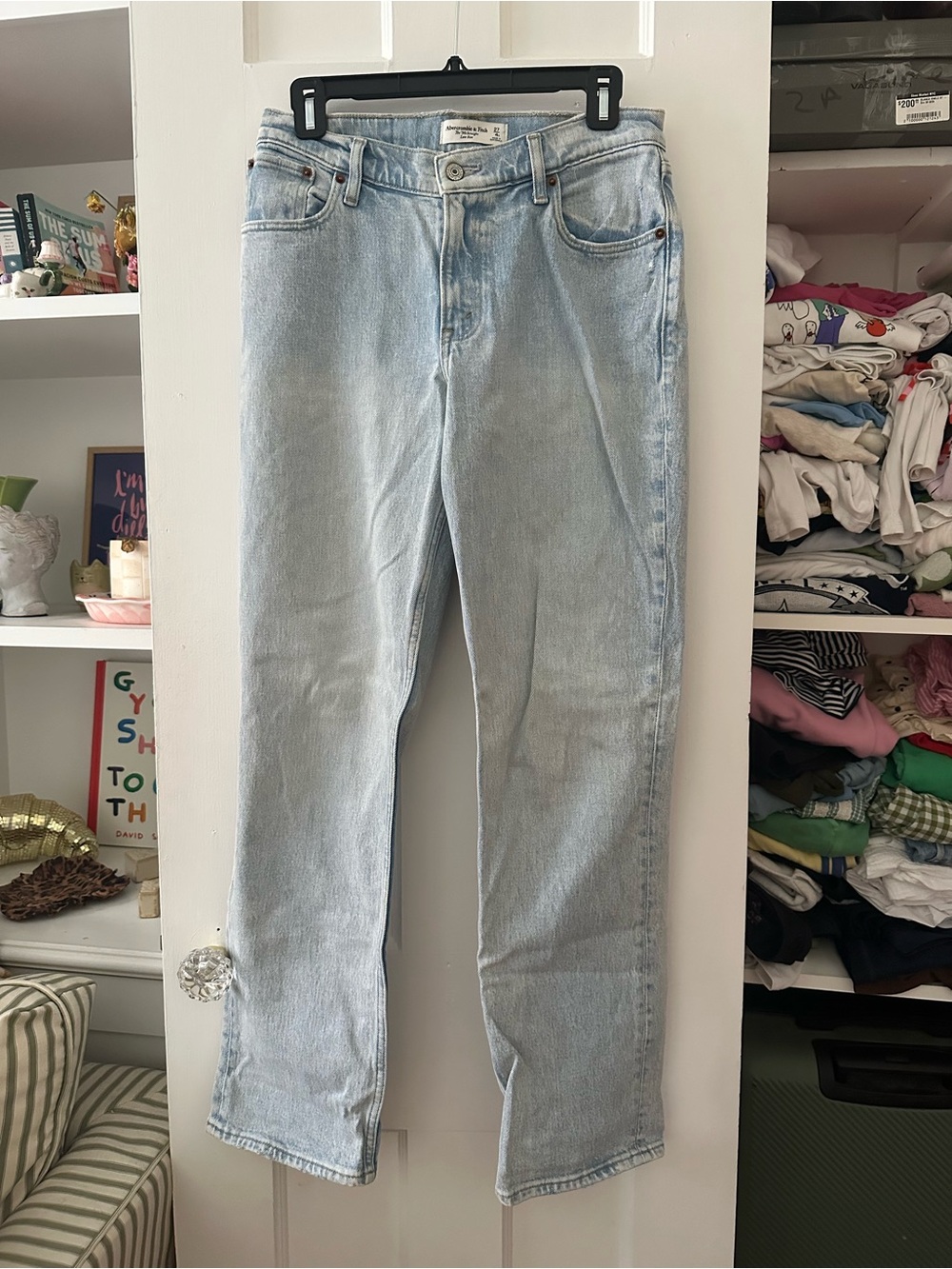 abercrombie & fitch 90s straight jean